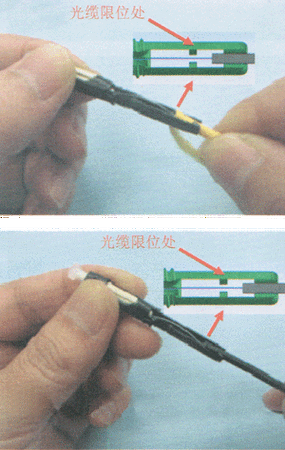 光缆插头接线图片（光缆怎么插线）
