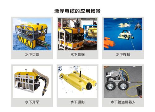 防海水机器人漂浮电缆（水下机器人防水材料）